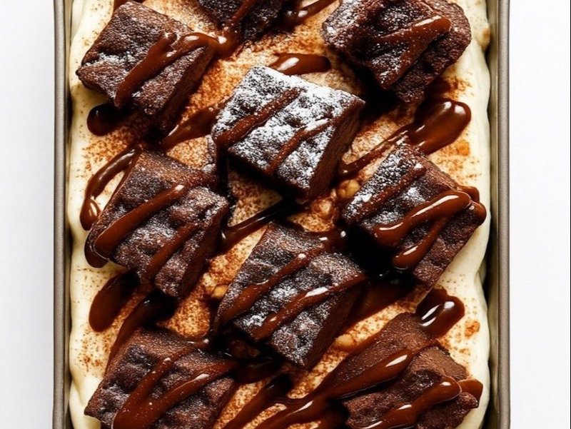 Brownie Tiramisu
