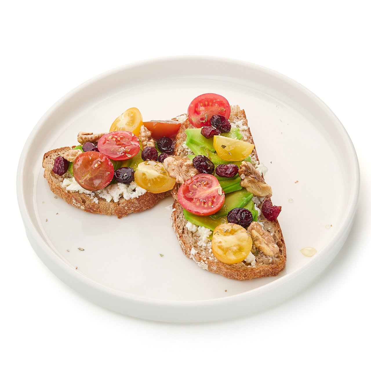 Bruschetta with Cranberries and Honey