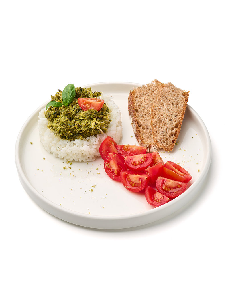 Chicken Pesto with Rice